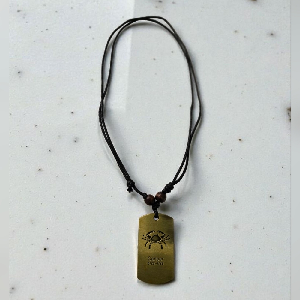 🔥Zodiac "Cancer" Pendant Necklace🔥